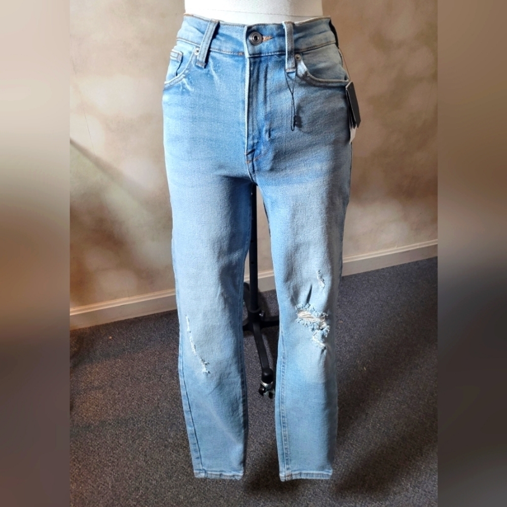 Celebrity Pink Jeans Distressed Ankle Stretch Size 5